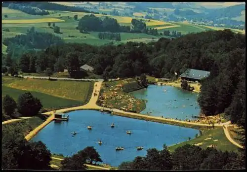 .Deutschland GUCKAI-SEE Naturpark Rhön Am Pferdskopf  von der Wasserkuppe  1980