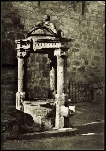 Ansichtskarte Coburg Veste Coburg Zisterne 1960