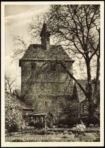 Ansichtskarte Fischbeck-Hessisch Oldendorf Stiftskirche - Westbau 1963