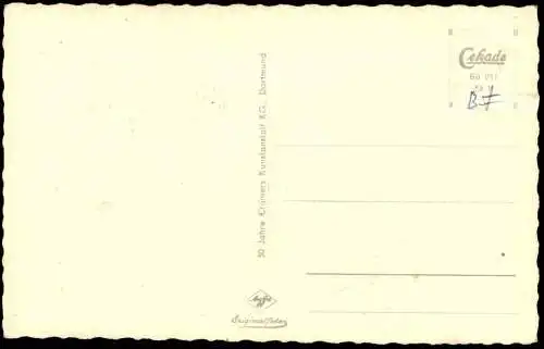 Bückeburg Fürstliches Schloss Schloß Bückeburg Westansicht 1956