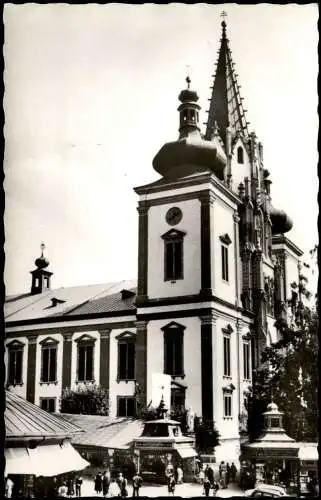 Ansichtskarte Mariazell Ortsansicht KAB WALLFAHRT MARIAZELL 1964