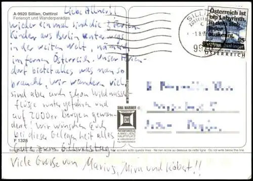 Ansichtskarte Sillian Mehrbildkarte Hochpustertal Osttirol 2005