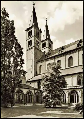 Ansichtskarte Würzburg Der Dom von der Südseite 1960