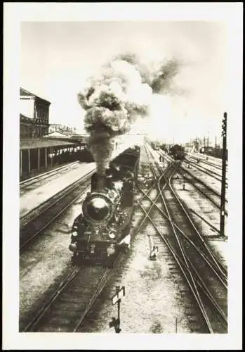 Leipzig Bayerischer Bahnhof, Ausfahrt des D22, 1904 in Altenburg 1984