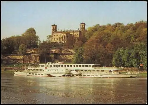 Dresden Sächsische  schifffahrt (Weiße Flotte): Motorschiff Typ "Oberelbe" 1987