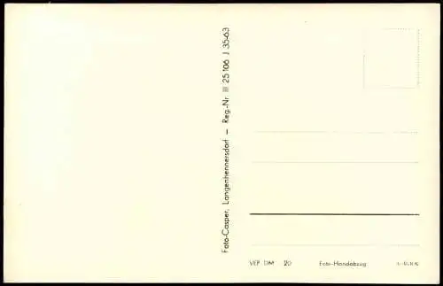 Langenhennersdorf-Bad Gottleuba-Berggießhübel Partie an der Stadt Fotokarte 1961