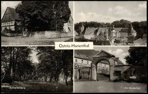 Ostritz (Oberlausitz) Wostrowc 4 Bild Klosterschenke Konsum-Gaststätte 1960