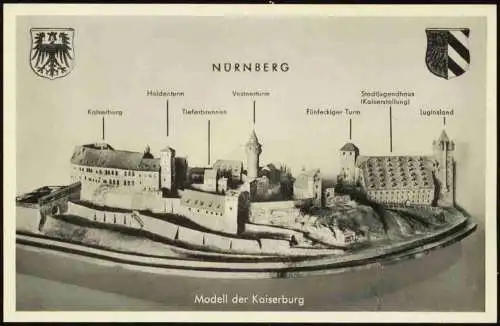 Lot 25 Ansichtskarten Nürnberg historische Ansichten 1950