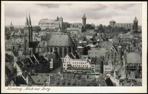Lot 25 Ansichtskarten Nürnberg historische Ansichten 1950