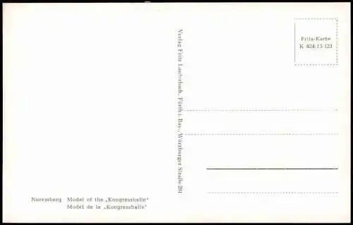 Lot 25 Ansichtskarten Nürnberg historische Ansichten 1950