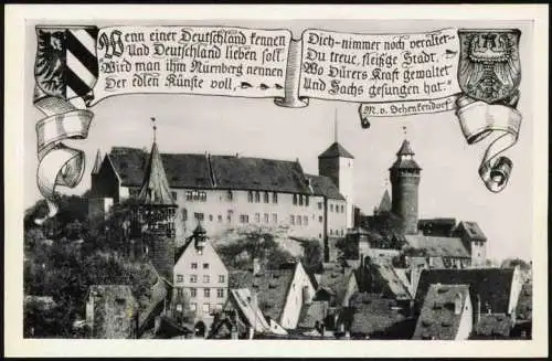 Lot 25 Ansichtskarten Nürnberg historische Ansichten 1950