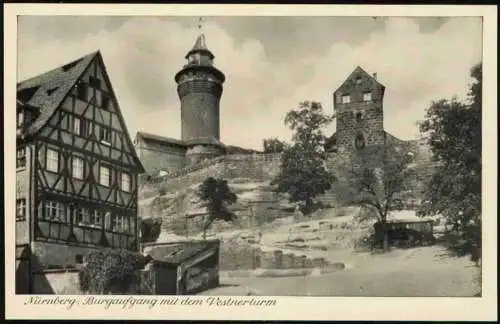 Lot 25 Ansichtskarten Nürnberg historische Ansichten 1950