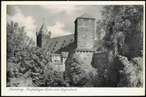 Lot 25 Ansichtskarten Nürnberg historische Ansichten 1950
