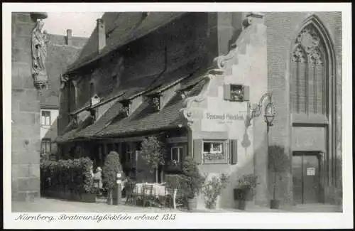 Lot 25 Ansichtskarten Nürnberg historische Ansichten 1950