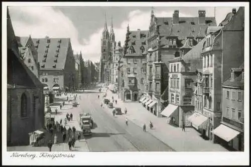 Lot 25 Ansichtskarten Nürnberg historische Ansichten 1950