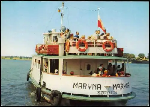 ŚWINOUJŚCIE Tramwaj wodny, Maryna (Schiff Maryna SZCZECIN) 1973