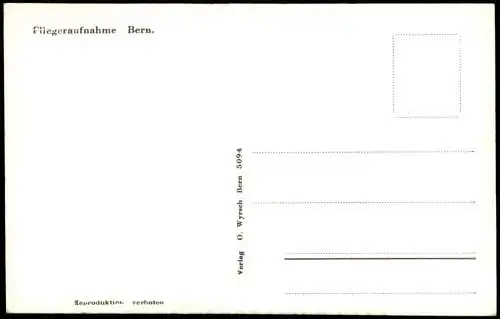 Ansichtskarte Bern (Schweiz) Berne Luftbild 1965