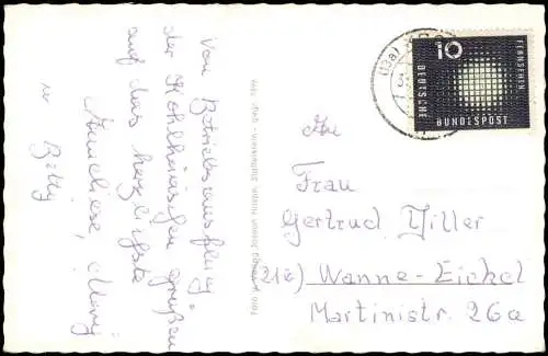 Ansichtskarte Kronach Bamberger Tor, Veste, Kolpingstraße 1969