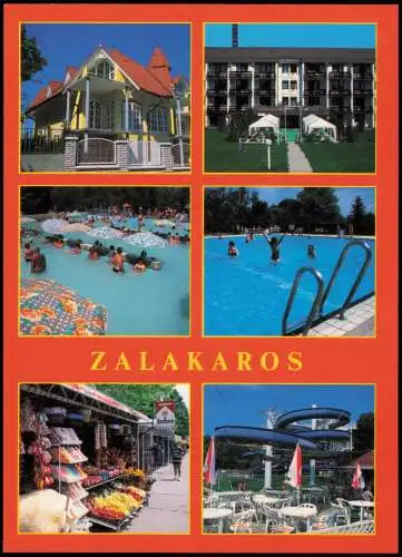 Postcard Zalakaros ZALAKAROS (Mehrbildkarte mit Ortsansichten) 2000