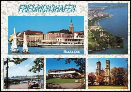 Friedrichshafen MB Ortsansichten, u.a. Bodensee, Luftaufnahme uvm. 2000