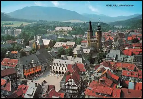 Ansichtskarte Goslar Luftaufnahme 1980