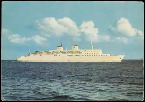 Ansichtskarte  DDR Großfähre Saßnitz 1962