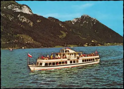 Pertisau-Eben am Achensee Schiff passiert Pertisau am Achensee 1975