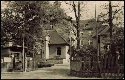 Ansichtskarte Oranienbaum-Oranienbaum-Wörlitz Heilstätte - Fotokarte 1962