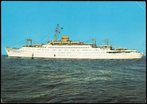 Urlauberschiff MS „Völkerfreundschaft" Schiffe/Schifffahrt - Hochsee 1972