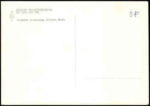 Ansichtskarte Goslar Neuwerkskirche 1960