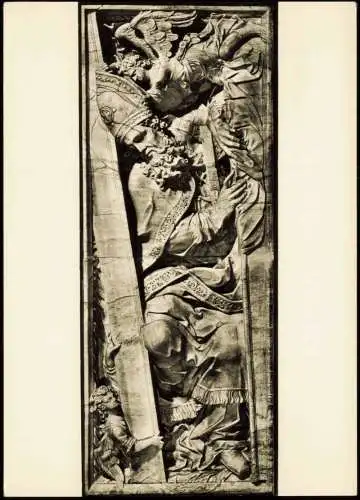 Fulda Bonifatiusgruft Grabstätte des Heiligen Bonifatius in der Krypta des Domes 1960