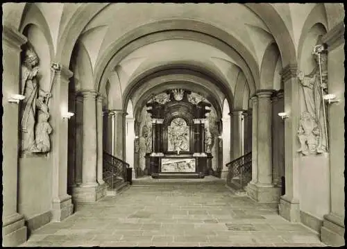 Ansichtskarte Fulda Dom Gruft und Grab des hl. Bonifatius 1960