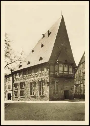 Ansichtskarte Goslar Gebäude-Ansicht DAS BRUSTTUCH 1950