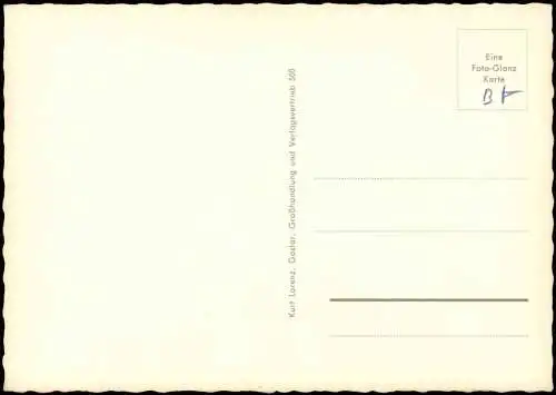 Ansichtskarte Goslar Partie Am Breiten Tor 1955