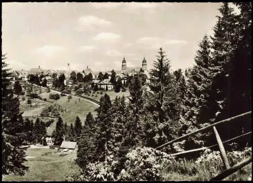 Ansichtskarte Freudenstadt Panorama-Ansicht Ansicht von Westen 1964