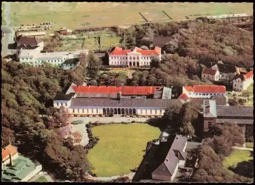 Norderney Luftbild Fliegeraufnahme Ortsansicht vom Flugzeug aus 1964