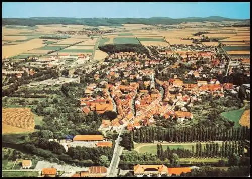 Gronau (Leine) Luftbild Luftaufnahme Ortsansicht v. Flugzeug aus 1973