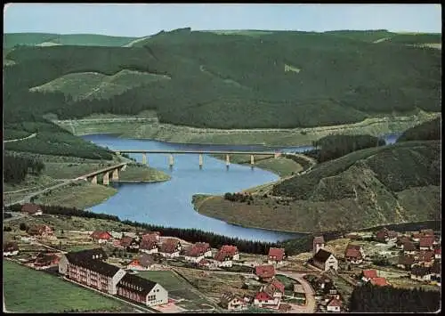 Oker-Goslar Luftbild Bundesbahn-Sozialwerk Kinderheim Schulenberg Harz 1960
