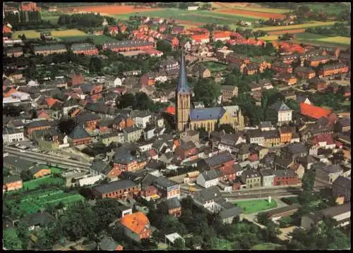 Süchteln-Viersen Luftbild Luftaufnahme Ortsansicht v. Flugzeug aus 1974