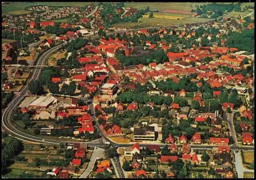 Esens Nordsee Luftbild Luftaufnahme von ESENS (Ostfriesland) 1975