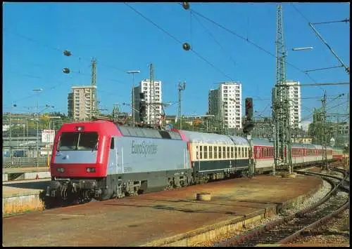 Stuttgart Elektro-Versuchslokomotive 127 001-6 EuroSprinter Werner Siemens 1993