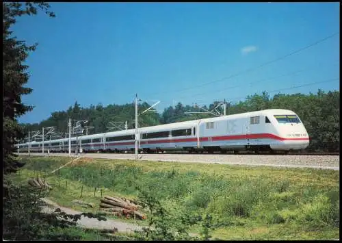 Elektro-Schnelltriebwagenzug - InterCityExpress bei Vaihingen/Ens. 1991