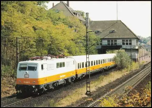 Darmstadt Elektro-Schnellzuglokomotive 111 049-3 Lufthansa Airport Express 1990