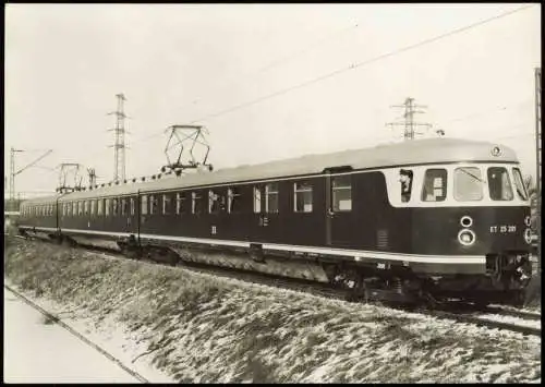 Ansichtskarte  Elektro- und Diesel-Triebfahrzeuge BR 285.2 1970