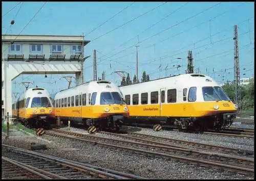 Düsseldorf Hochgeschwindigkeitszug Abschiedsparade ET 403 Airport Express 1993