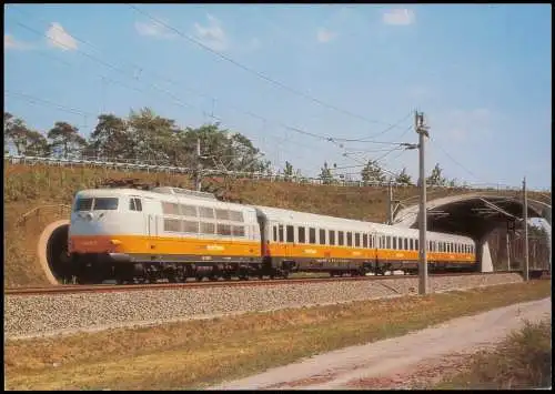 Lufthansa Airport-Express Elektro-Schnellzuglokomotive 103 101-3 Wiesental 1970