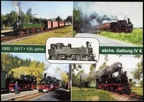 1892-2017 • 125 Jahre sächs. Gattung IV K Dampflokomotiven 2017