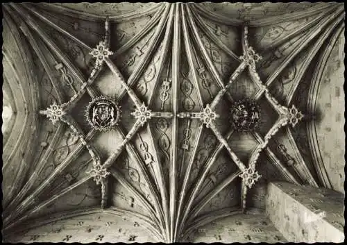 Cléry-Saint-André Basilique Notre-Dame, Voûte de la chapelle Saint-Jacques 1960