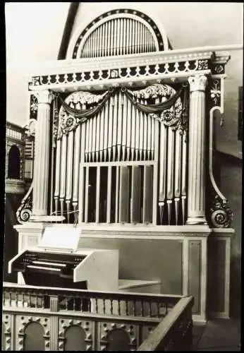 Ansichtskarte Bad Zwischenahn Orgel in der St. Johannes-Kirche 1960