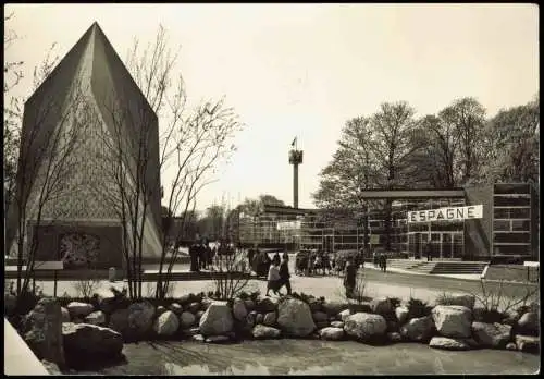 Brüssel Bruxelles EXPOSITION UNIVERSELLE Spain and Great Britain   1958